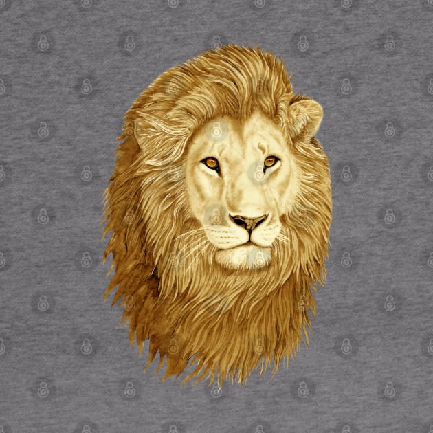 Golden Lion by Lara Plume